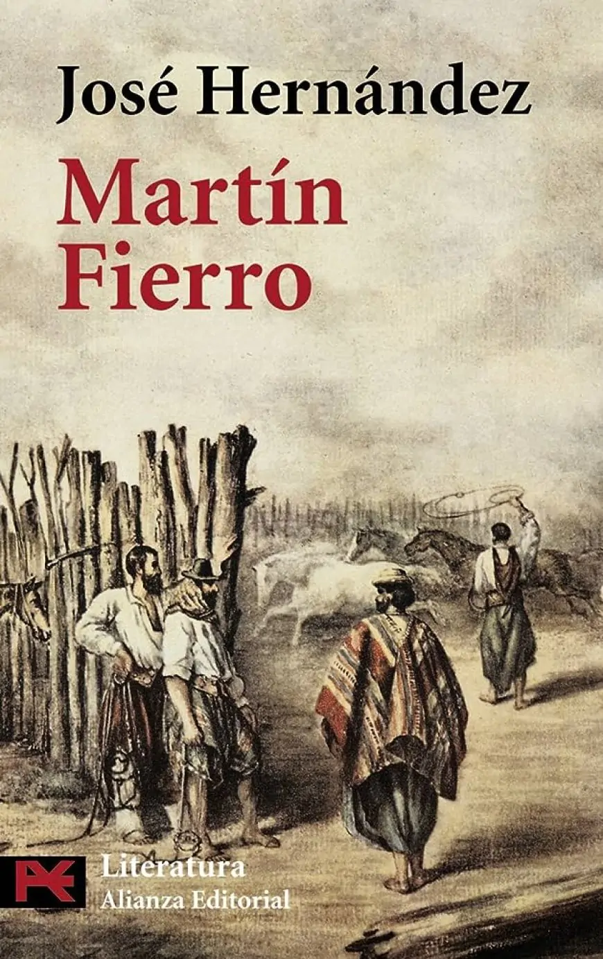 Livro Martín Fierro em espanhol
