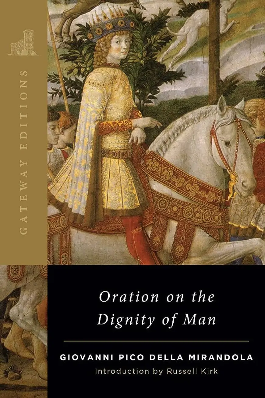 Livro Oration On The Dignity Of Man em inglês